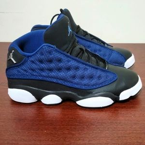 Air Jordan 13 Retro Low GS 'Brave Blue' 2017 Size: 5.5Y / 7 Women's 310811-407